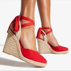 Red Wedge Heels (SOLD)